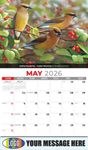 2026 Garden Birds Business Promotional Calendar