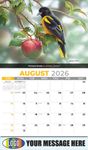 2026 Garden Birds Business Promotional Calendar