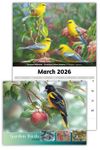 2026 Garden Birds wall calendar