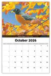 2026 Garden Birds wall calendar