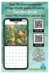 2026 Garden Birds wall calendar