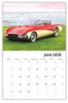 2026 Classic GM Cars wall calendar
