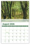 2026 Go Green wall calendar