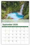 2026 Go Green wall calendar