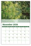 2026 Go Green wall calendar