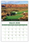 2026 Golf Tips, Quips and Holes wall calendar