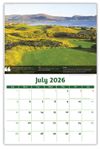 2026 Golf Tips, Quips and Holes wall calendar