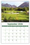 2026 Golf Tips, Quips and Holes wall calendar