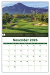2026 Golf Tips, Quips and Holes wall calendar