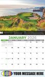 2026 Golf Tips, Quips and Holes Business Promotional Calendar