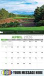 2026 Golf Tips, Quips and Holes Business Promotional Calendar