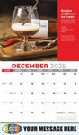 2026 Happy Hour Cocktails Business Promotional Calendar