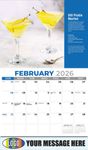 2026 Happy Hour Cocktails Business Promotional Calendar