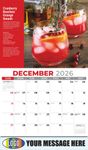 2026 Happy Hour Cocktails Business Promotional Calendar