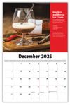 2026 Happy Hour Cocktails wall calendar