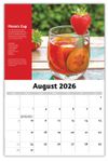 2026 Happy Hour Cocktails wall calendar