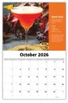 2026 Happy Hour Cocktails wall calendar