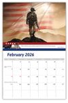 2026 Home of the Brave wall calendar