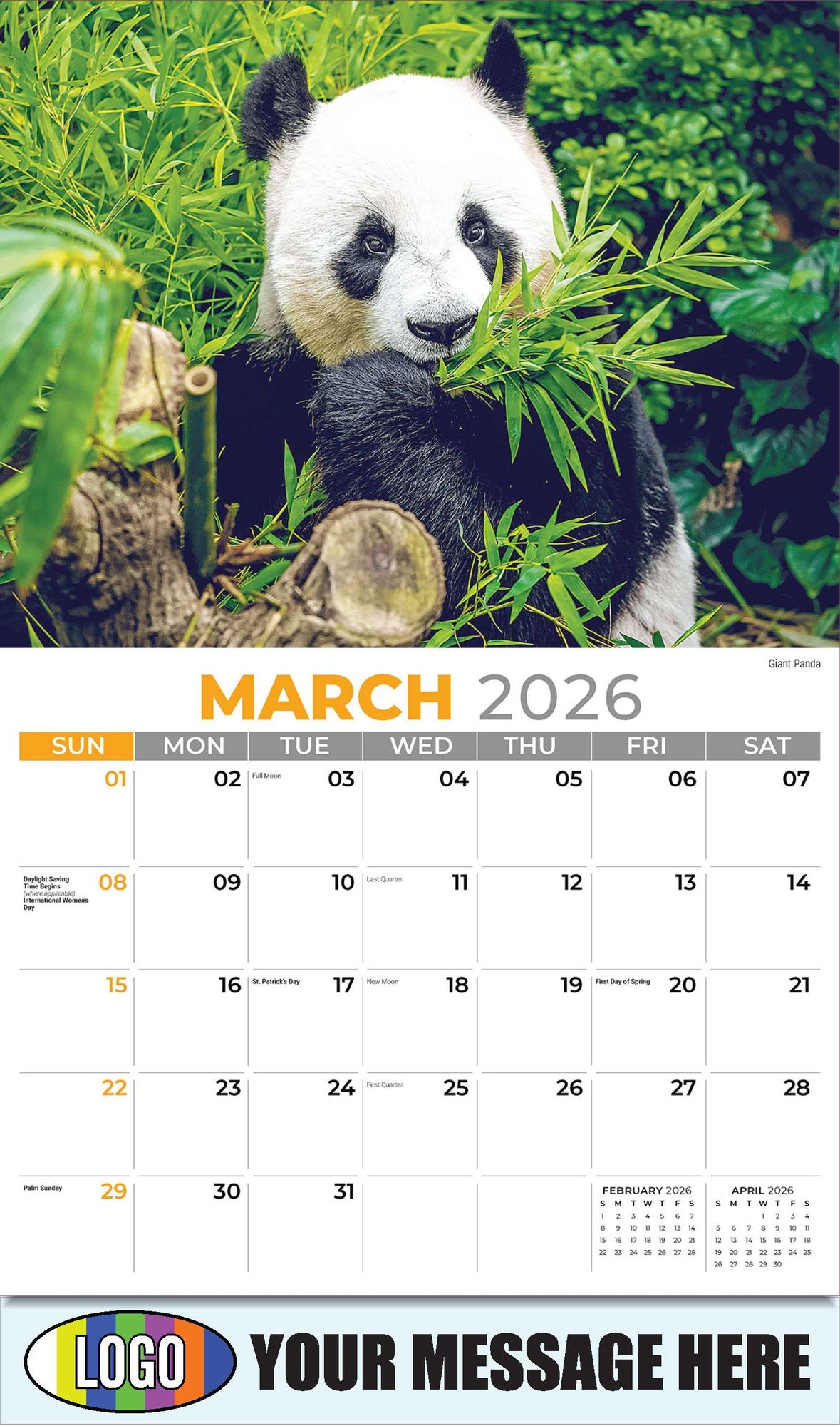 2026 International Wildlife Business Promotional Calendar