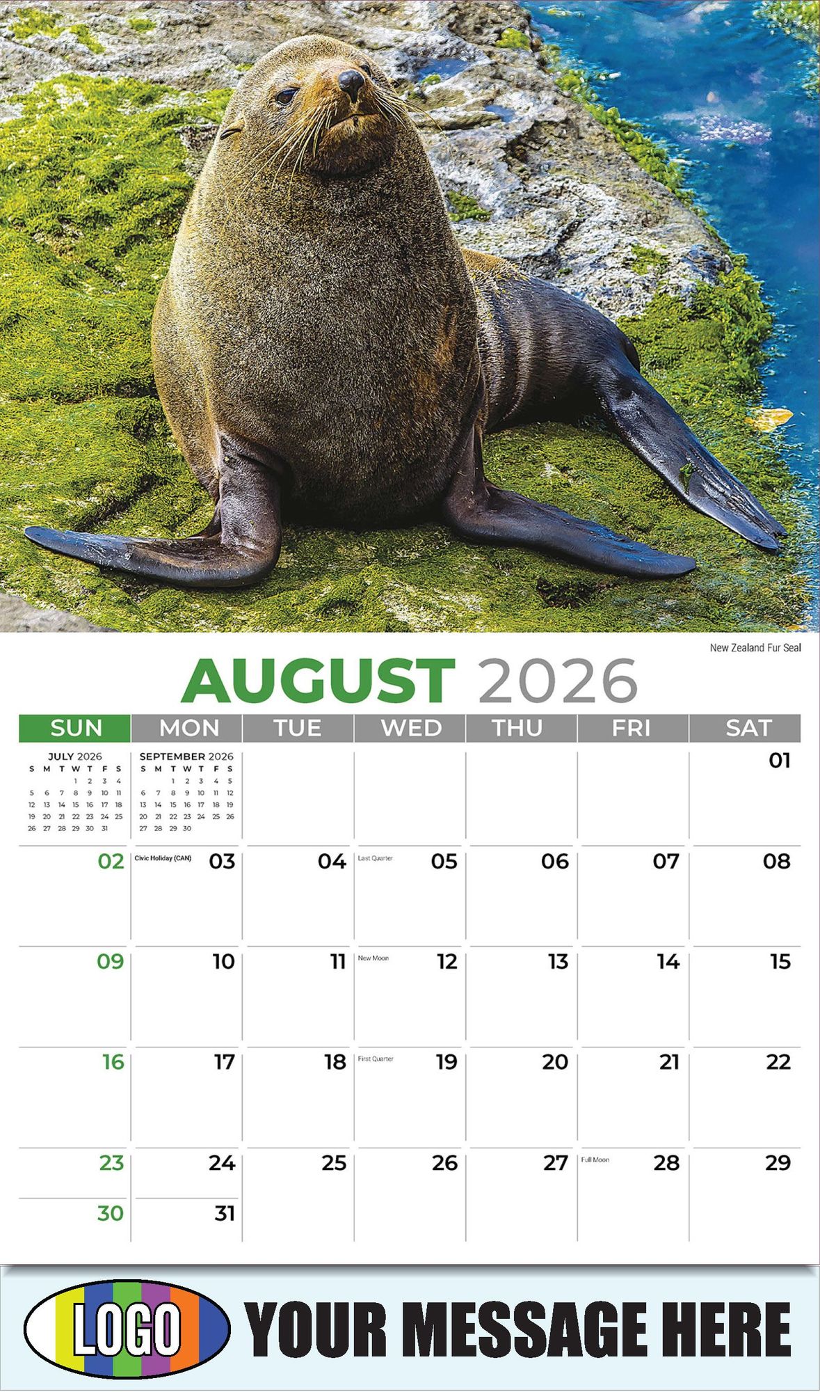 2026 International Wildlife Business Promotional Calendar