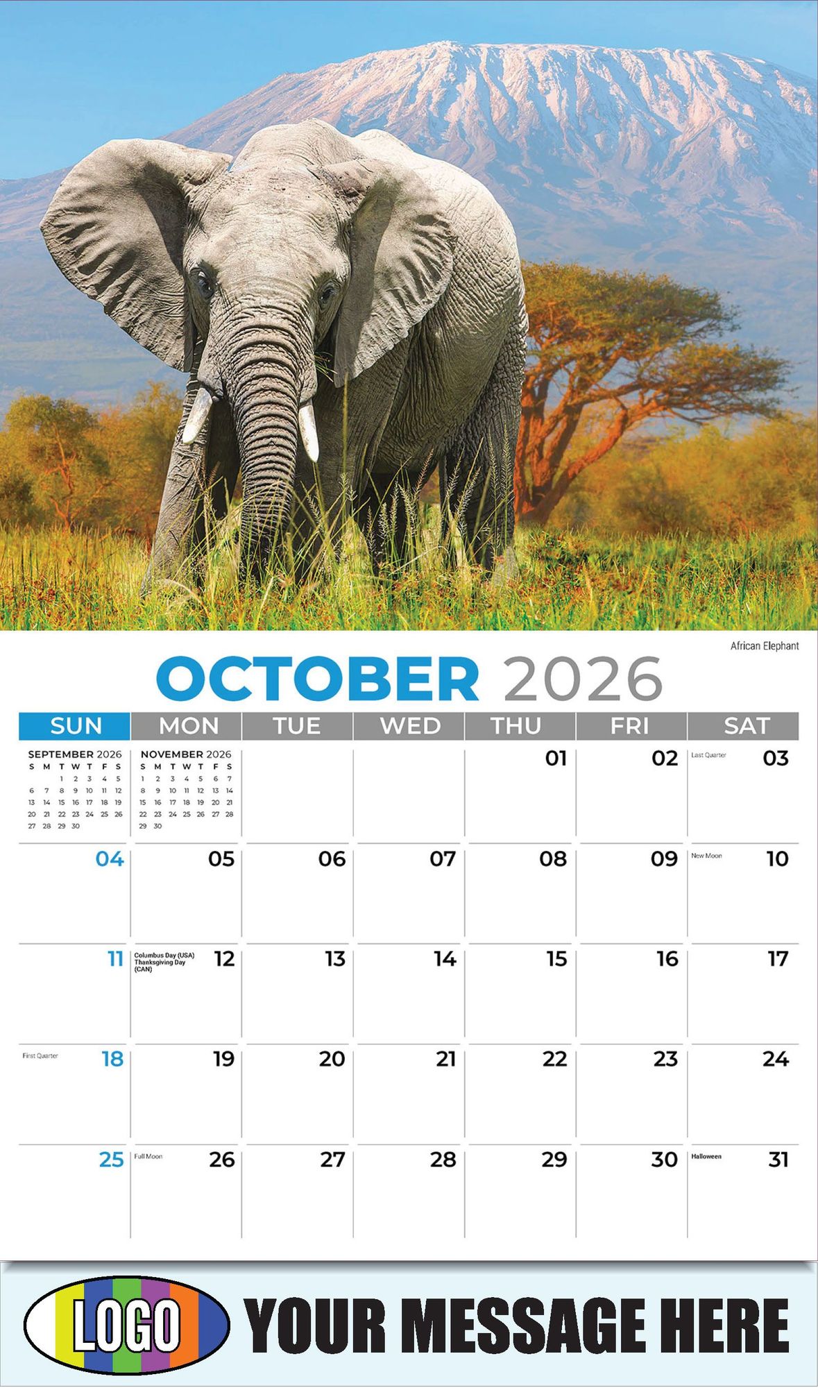 2026 International Wildlife Business Promotional Calendar