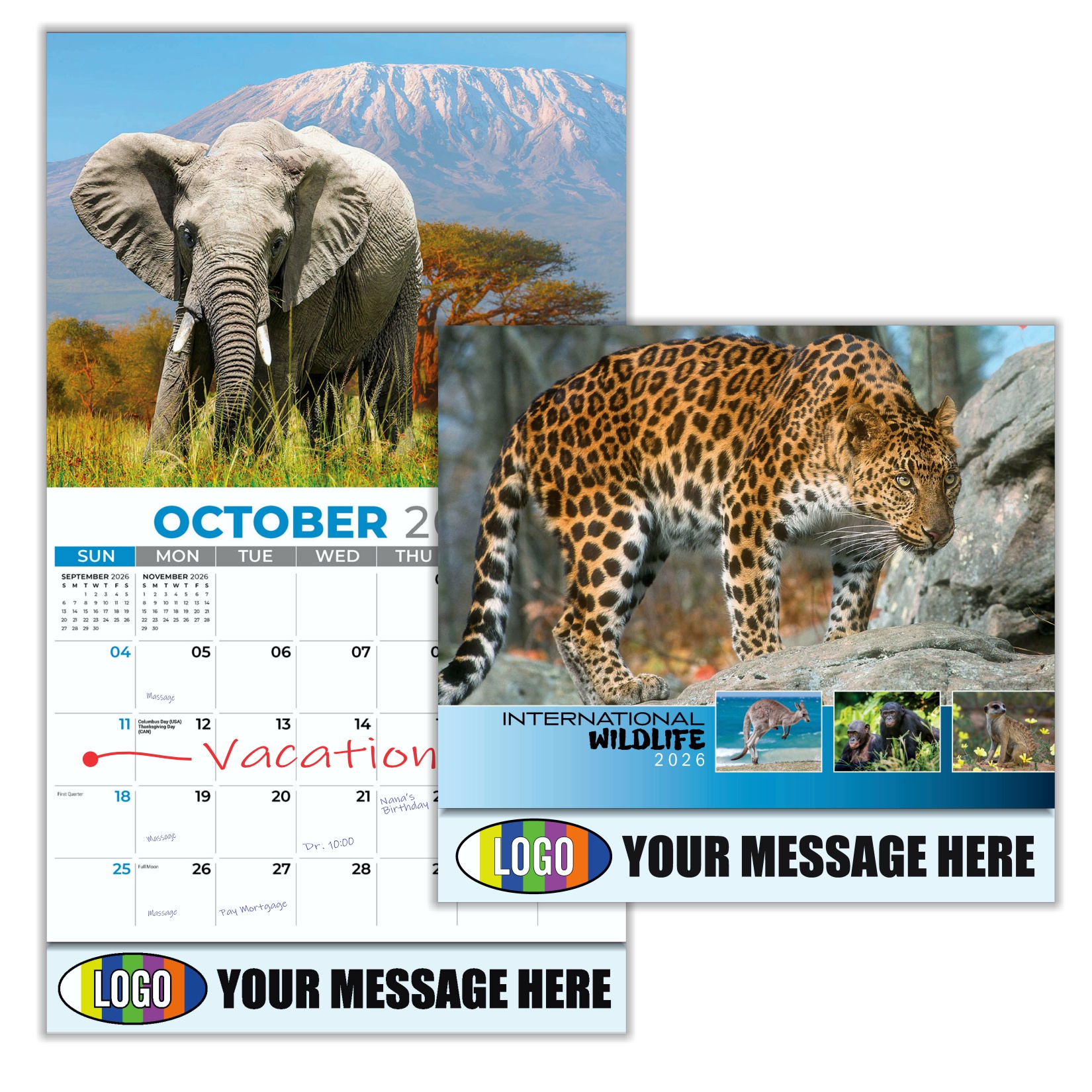 2026 International Wildlife Business Promotional Calendar