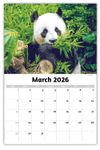 2026 International Wildlife wall calendar