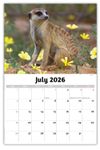 2026 International Wildlife wall calendar