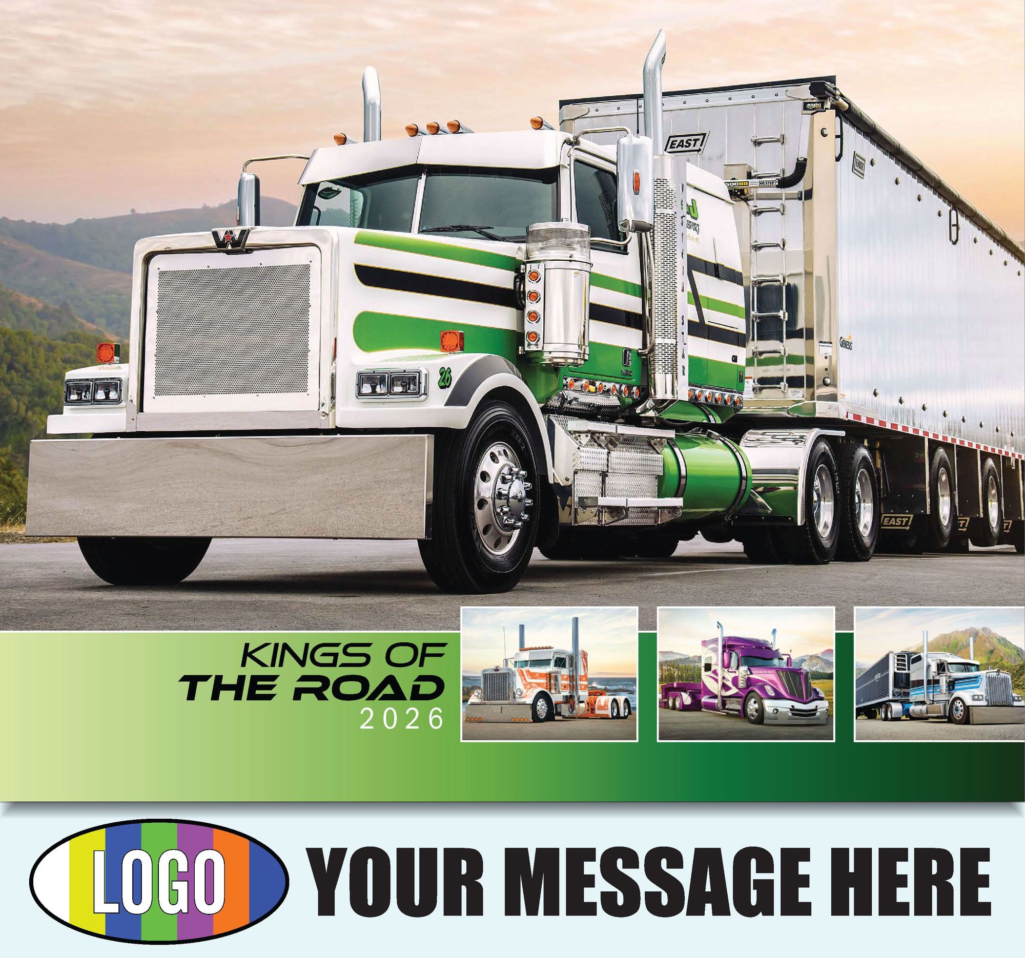 2026 Kings of the Road Business Promotional Calendar