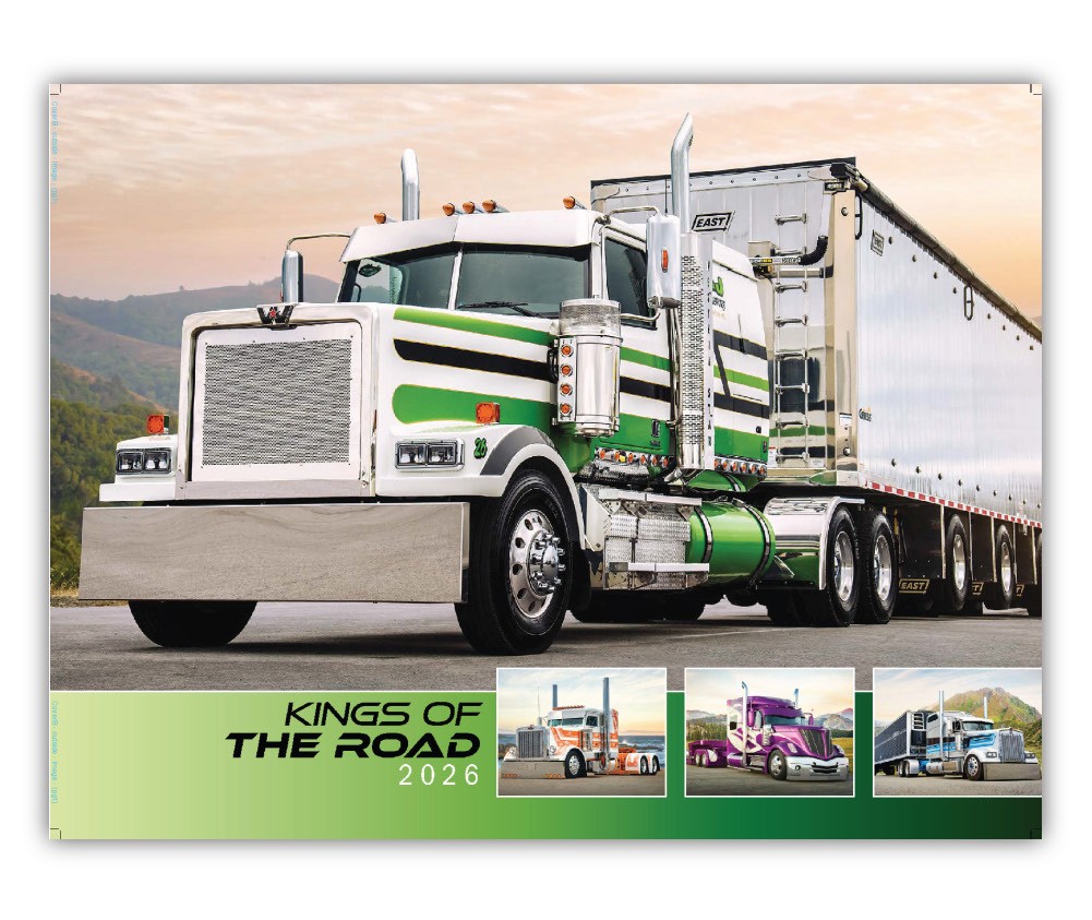 2026 Kings of the Road wall calendar