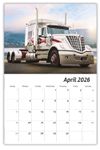 2026 Kings of the Road wall calendar