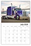 2026 Kings of the Road wall calendar