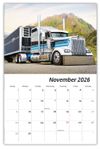 2026 Kings of the Road wall calendar