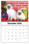 2026 Kittens wall calendar