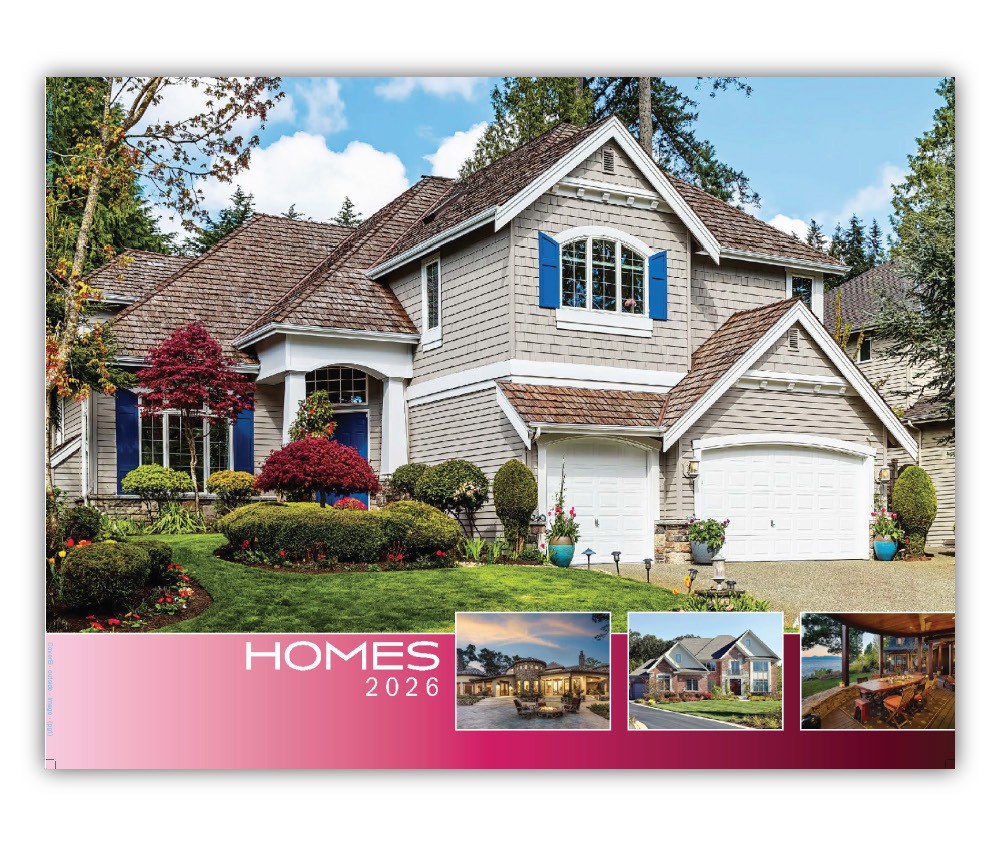 2026 Luxury Homes wall calendar