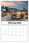 2026 Luxury Homes wall calendar
