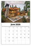 2026 Luxury Homes wall calendar