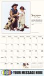 2026 Norman Rockwell Business Promotional Calendar - Memorable Images