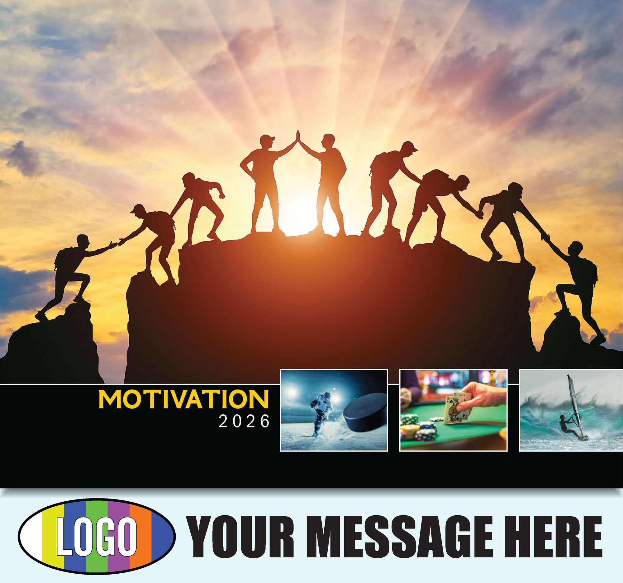 2026 Motivational Poster Business Promotional Calendar