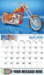 2026 Motorcycle Mania Business Promotional Calendar