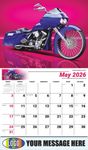 2026 Motorcycle Mania Business Promotional Calendar