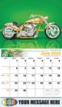 2026 Motorcycle Mania Business Promotional Calendar