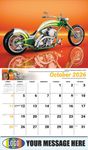 2026 Motorcycle Mania Business Promotional Calendar