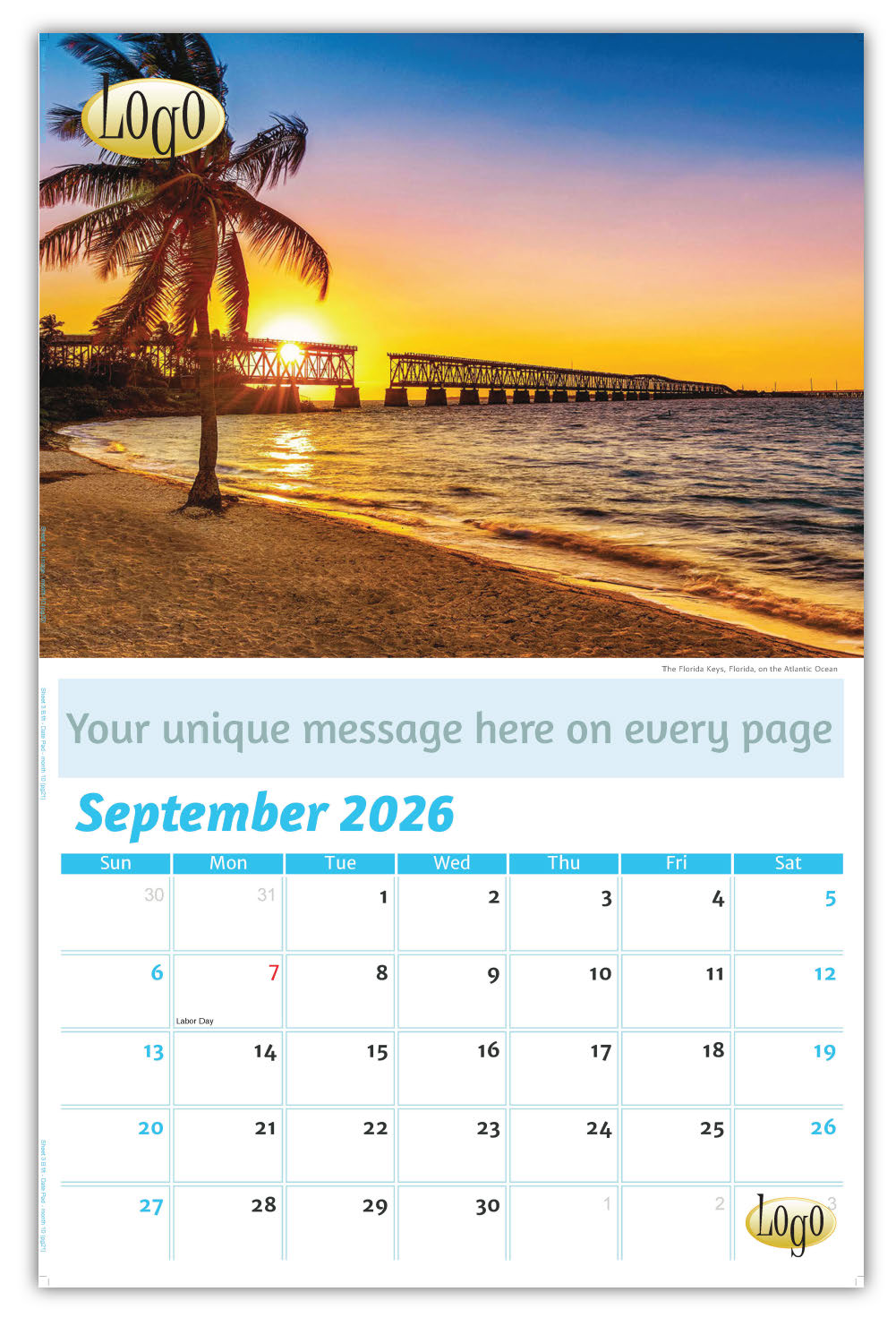 Custom Business Promotional Calendar