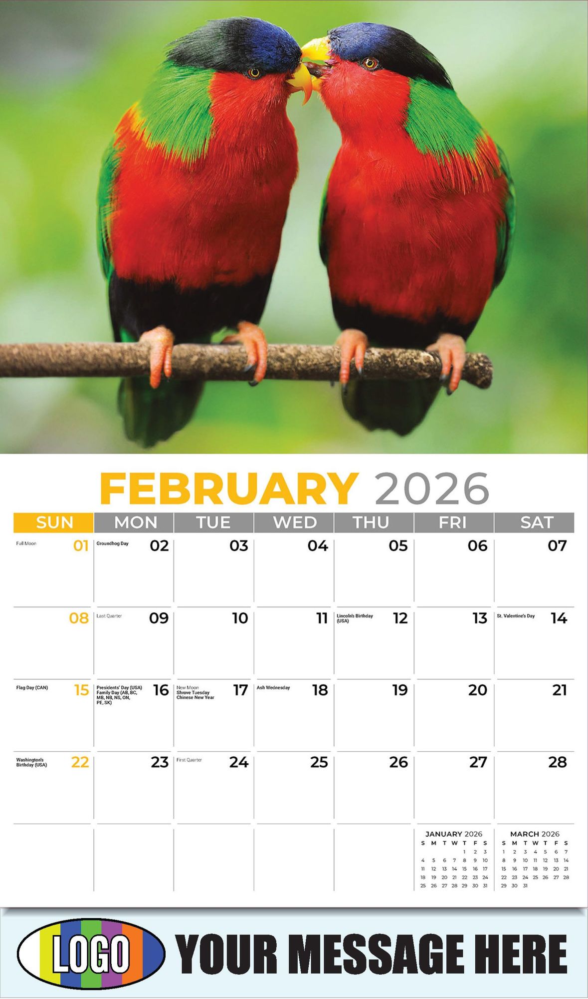 2026 Pets Business Promotional Calendar