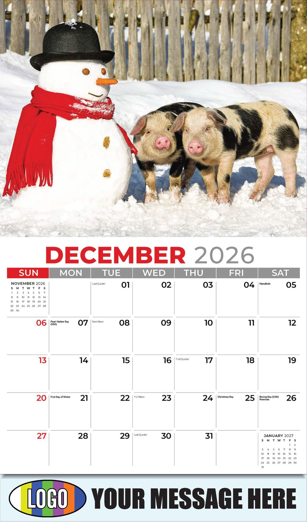 2026 Pets Business Promotional Calendar