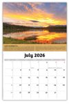 2026 Planet Earth Wall Calendar