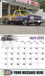2026 Pumped-Up Pickups Business Promotional Calendar
