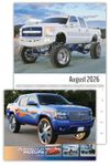 2026 Wall Calendar - Pumped-Up Pickups