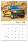 2026 Wall Calendar - Pumped-Up Pickups